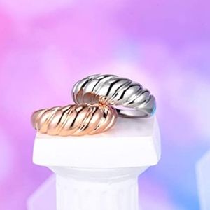 GORJANA CROISSANT RING SILVER and ROSE GOLD SALE SALE SALW